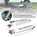 Gabelunterschenkelabweiser Schildabdeckung für Touring Electra Glide FLHT 2000–2013 Generic