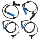 4 ABS wheel speed sensor front rear left and right for BMW 325CI 325I 330CI 330I M3 Generic