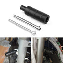 M6 M8 Kotflügel Gabel Halter Scheinwerfer Heck Zusatzscheinwerfer Halterung Verlängerung Motorrad Schwarz/Titanium Universal