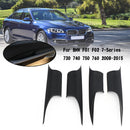 2008-2015 BMW F01 F02 7-Series 730 740 750 760 4pcs Maçaneta interna da porta frontal Capa genérica