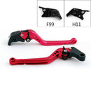 Lange Bremskupplungshebel für Ducati 1299/1199/959/899 Panigale Xdiavel 749 Schwarz Generic