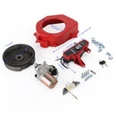 Kit de volante Honda GX160 GX200 Kit de partida elétrica Tampa do ventilador de ignição