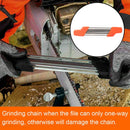Rychloostřící pilník řetězové pily 2v1 Vhodné pro řetěz STIHL 0,325 palce 4,8 mm