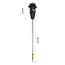 Handhållen Soil PH Tester PH och fuktmätare med 295 mm lång metallsond