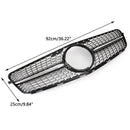 Benz třídy C, ročníky 2008-2014 W204 C300 C350 LED diamantová mřížka předního nárazníku