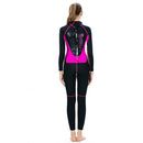 Traje de neopreno de 3MM para mujer, traje de buceo para surf, triatlón de snorkel de cuerpo completo
