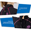 Traje de neopreno de 3MM para mujer, traje de buceo para surf, triatlón de snorkel de cuerpo completo