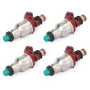 4 Piece Fuel Injectors 23250-35040 Fits Toyota 4Runner/Pickup 2.4L 1989-1995 Generic