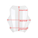 Universal Motorcycle Adjustable Windshield Windshield 22MM 25MM 28MM Handlebar Generic