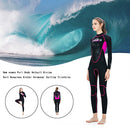 Traje de neopreno de 3MM para mujer, traje de buceo para surf, triatlón de snorkel de cuerpo completo