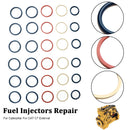 6-teiliges Dichtungs-O-Ring-Set für Einspritzdüsen, passend für Caterpillar C7, passend für CAT C7 extern