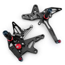 Fußrastenanlage Fußrasten Fußstütze für Kawasaki ZX-R 400 Ninja 2018-2019 Generic
