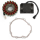 2004-2005 Suzuki GSXR750 GSX-R750 K4 K5 Lichtmaschinen-Statorspule+Spannungsgleichrichter+Dichtung 31401-29G00 32800-33E20 Universal
