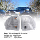 Vetopeilin suuntavilkut sävytetty (LH + RH) Dodge Ram 1500 2500 3500 Generic