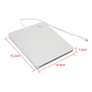 Type-C externes tragbares Blu-ray-Laufwerk DVD Combo Player Reader für Win10 Mac OS