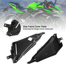 2017-2020 Kawasaki Z650 Ninja 650 Carbon Seitenrahmenabdeckung Verkleidungsverkleidung