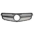 Benz třídy C, ročníky 2008-2014 W204 C300 C350 LED diamantová mřížka předního nárazníku
