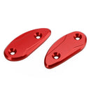 Espelho vermelho excluir placas de bloco cego para Honda CBR1000RR 2008-2023