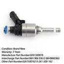 2009-2014 Volkswagen Eos 2.0L 06H906036G Wtryskiwacz paliwa