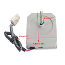 DC 12V Kølefryser Heat Sink ventilatormotor til Omar KBL-48ZWT05-1202A Generisk