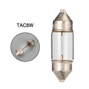 Para lâmpadas auxiliares de carro TOSHIBA TAC6W 31MM C6W 12V6W lâmpada festão