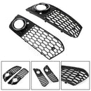 Pár Voštinové mlhové světlo s otevřeným větracím otvorem Grill Fit Fit Audi A4 B8 2009-2012 Generic