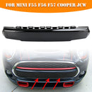 2013-2021 MINI F55 Cooper S Cubierta para placa de matrícula delantera, color negro brillante, genérico