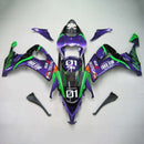 Amotopart Verkleidungssatz für Kawasaki ZX10R 2008-2010 Generic