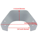 Short plastic windshield windscreen for Vespa Sprint 150 2016-2023