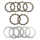 Stålclutchsett &amp; Friksjonsskiver egnet for Yamaha SR250 G/H/TH TT250 XT250 G/H Generisk