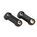 10 mm x 1,5 motorsykkel ABS speil stigerør Extender Adapter Braketter Arm høyre par