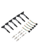 2007-2015 Lexus GS350 RX350 LS600H Toyota Sienna 6 bobinas de ignição + conector + vela de ignição UF487 90919-02251