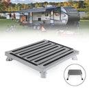 Aluminium Plattform Portable Folding RV Step Stool Trailer Camper Working Ladder
