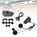 Universal Speaker Player Hjälm Bluetooth Headset Headset Svart För Motorcykel