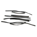 Toyota Land Cruiser FJ80 LX450 1991-1997 tira de borracha de vidro do selo da porta de 4 partes