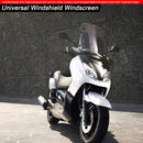 Motorcykel Justerbar Clip On Windscreen Extension Spoiler Vindafviser