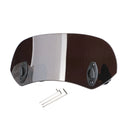 Motorcykel Justerbar Clip On Windscreen Extension Spoiler Vindafviser
