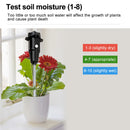 Handhållen Soil PH Tester PH och fuktmätare med 295 mm lång metallsond
