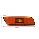 Luz indicadora do para-choque dianteiro esquerdo/direito para Volvo S80 1998-2006 genérico