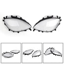Headlight Lens Replacement & Black Gaskets Trim Kit For 2005-2013 C6 Corvette