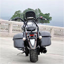 Bolsa lateral clássica para motocicleta Yamaha Kawasaki Honda &amp; Kit de montagem reforçado