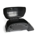 Bolsa lateral clássica para motocicleta Yamaha Kawasaki Honda &amp; Kit de montagem reforçado