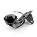 Bobber vintage retro eixo lateral grade da placa de licença luz traseira para harley personalizado genérico