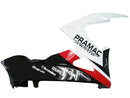 Carenagens 2005-2006 Suzuki GSXR 1000 Branco Preto Pramac Racing Genérico