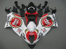 Owiewki 1999-2007 Suzuki GSX1300 Hayabusa White &amp; Czerwony Lucky Strike Generic