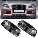 Audi Q5 2013-2016 Front Bumper Fog Light Grille 1PC L/R Not suitable for SQ5 &amp; SLINE