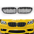 Nieren-Diamant-Kühlergrill vorne passend für BMW F30 328i 335i 2012–2016 generisch