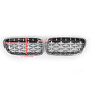 Nieren-Diamant-Kühlergrill vorne passend für BMW F30 328i 335i 2012–2016 generisch
