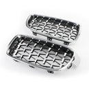 Nieren-Diamant-Kühlergrill vorne passend für BMW F30 328i 335i 2012–2016 generisch