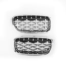 Nieren-Diamant-Kühlergrill vorne passend für BMW F30 328i 335i 2012–2016 generisch